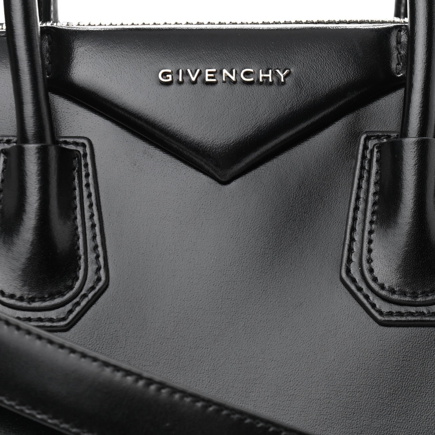 Givenchy Shiny Lord Calfskin Small Antigona Black 8 of 12