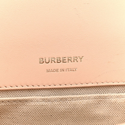 Burberry Lambskin Quilted Small Lola Bag Peach 6 of 21