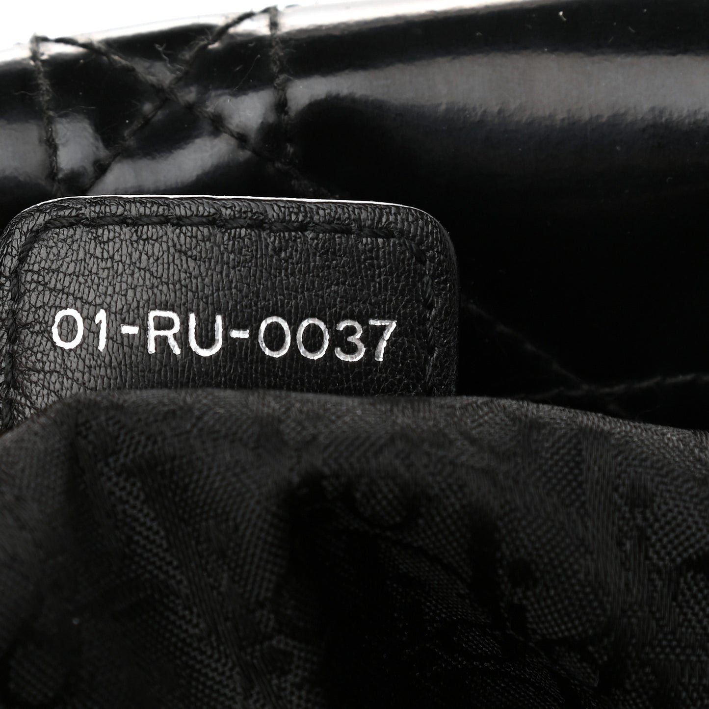 Vinyl Cannage Duffle Black
