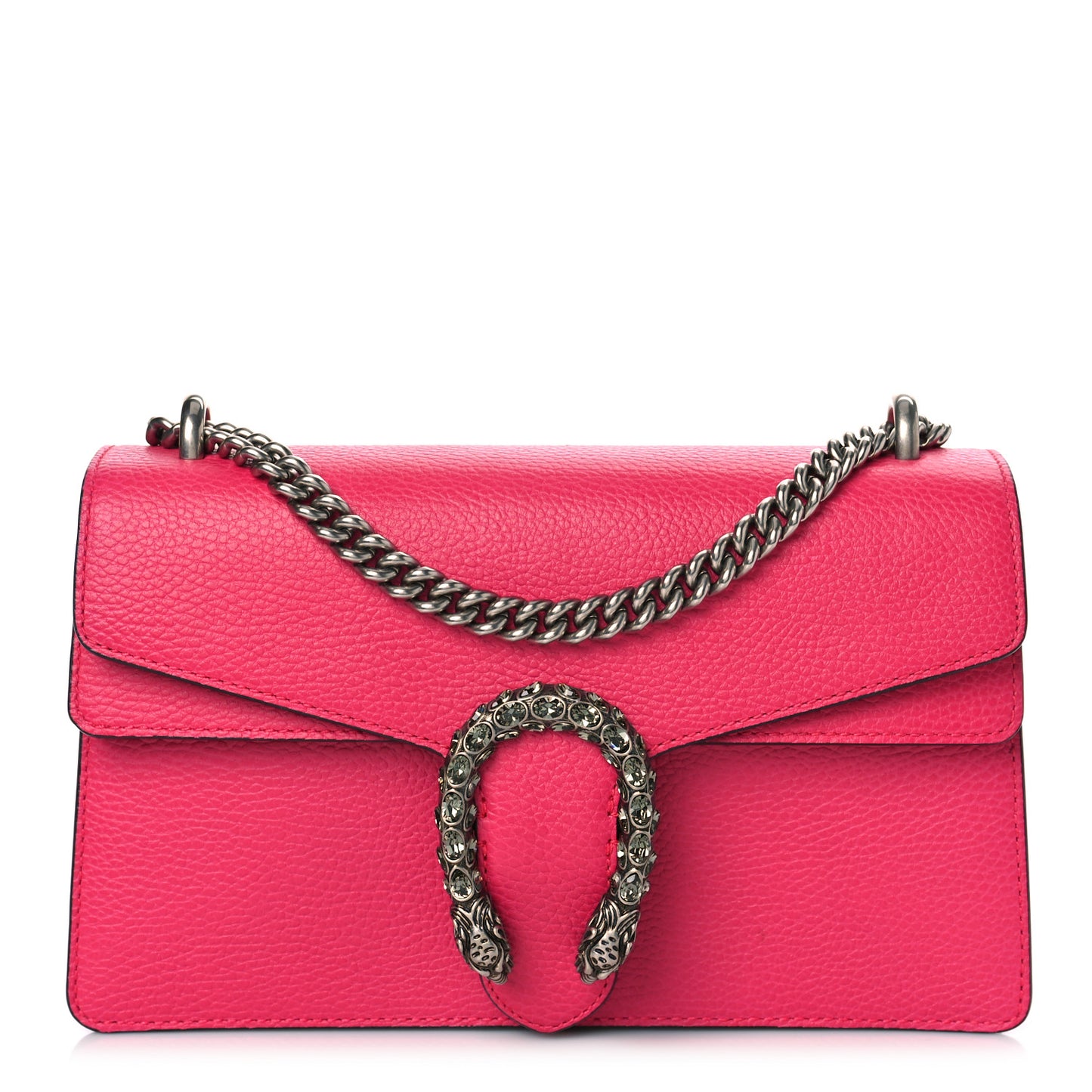 Dollar Calfskin Small Dionysus Shoulder Bag Box Pink