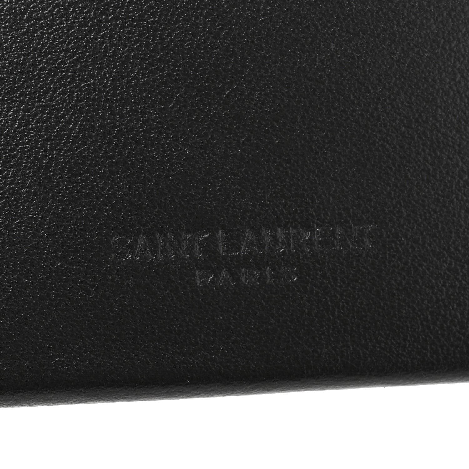 Saint Laurent Smooth Calfskin For You Mirror Card Case Black 7 of 8