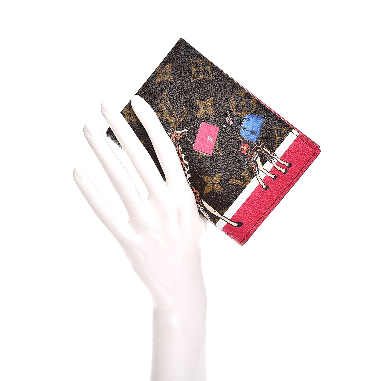 Louis Vuitton Monogram 2017 Christmas Animation Passport Cover 2 of 7
