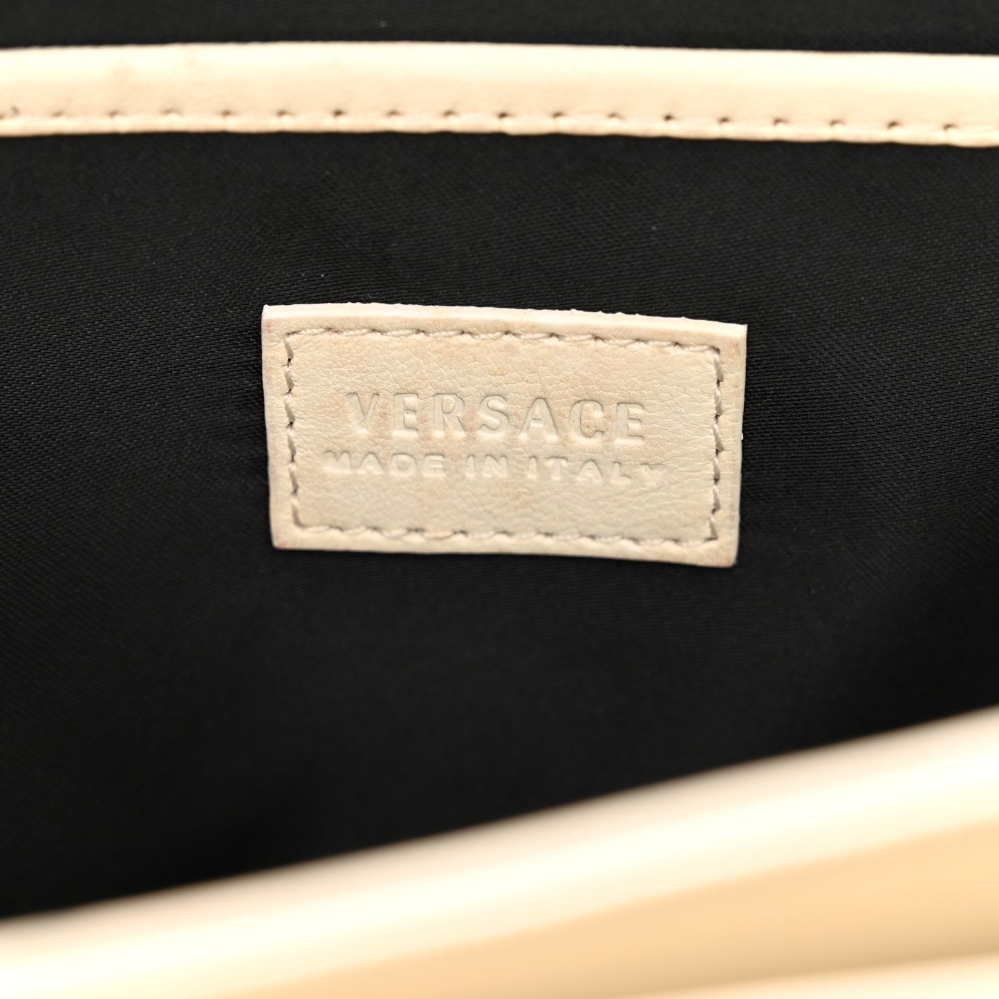 Nappa Palazzo Sultan Shoulder Bag White