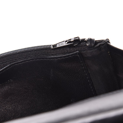 Chanel Caviar Timeless CC Wallet On Chain WOC Black 16 of 18