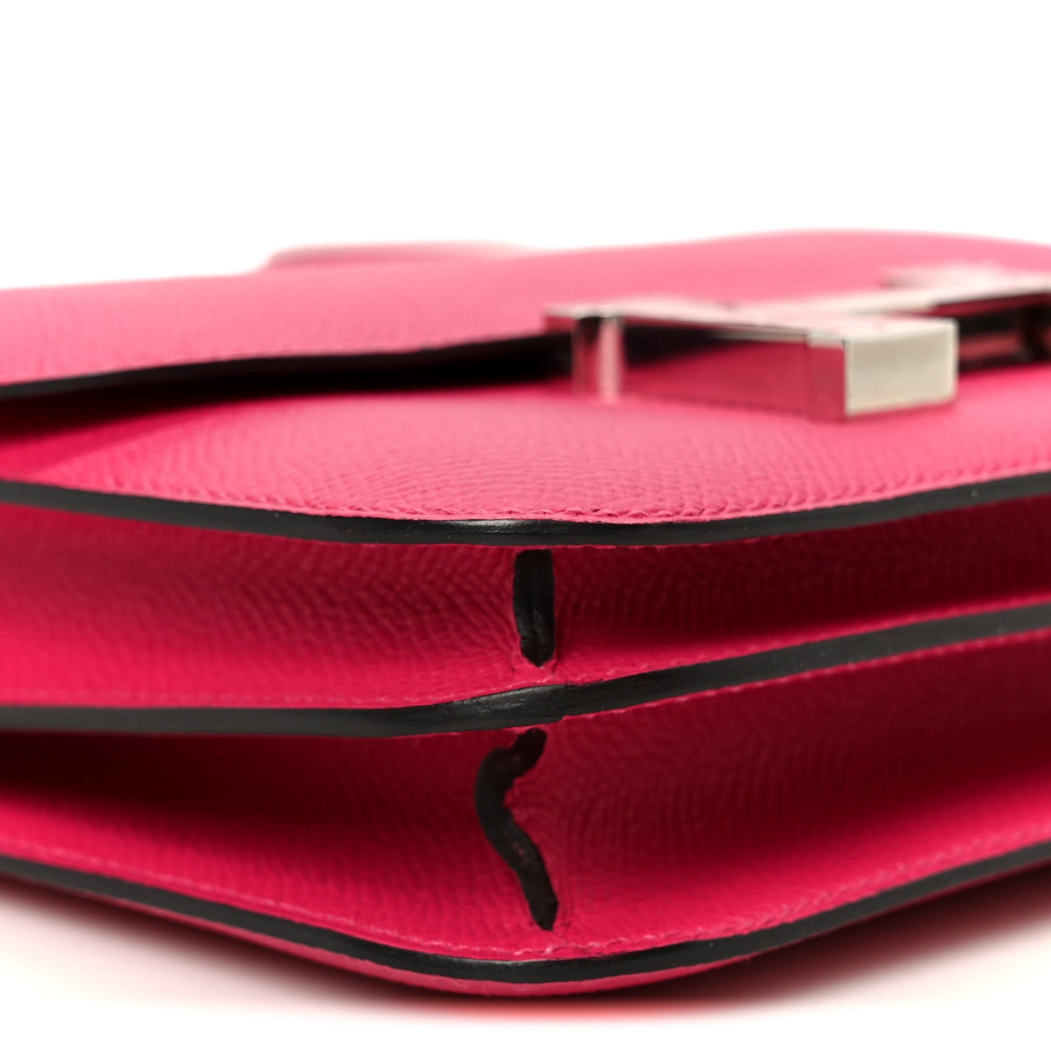 Hermes Epsom Shiny Alligator Constance 18 Rose Mexico 10 of 12