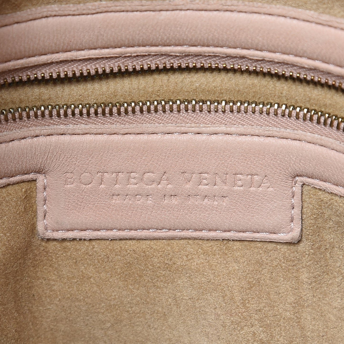Nappa Intrecciato Duette Shoulder Bag Lotus