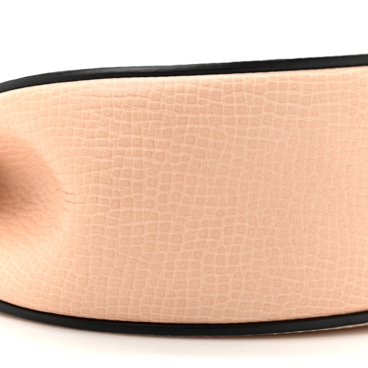 Grained Calfskin Lambskin Bi-Color Drew Shoulder Bag Powder Beige Caramel