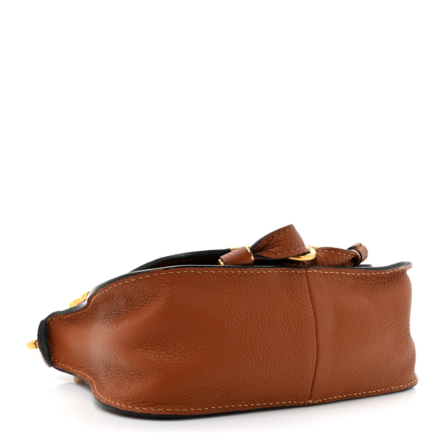 Calfskin Mini Marcie Satchel Tan