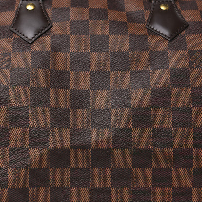 Louis Vuitton Damier Ebene Speedy Bandouliere 30 7 of 9