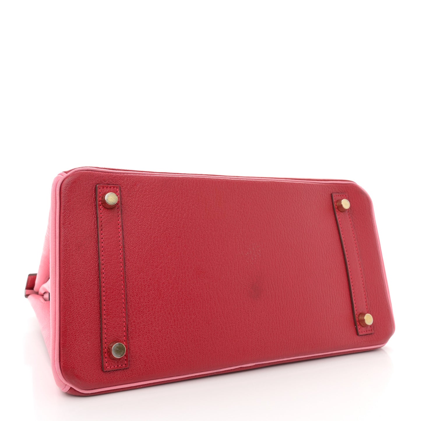 Chevre Mysore Horseshoe Birkin 30 Rouge Rose Confetti