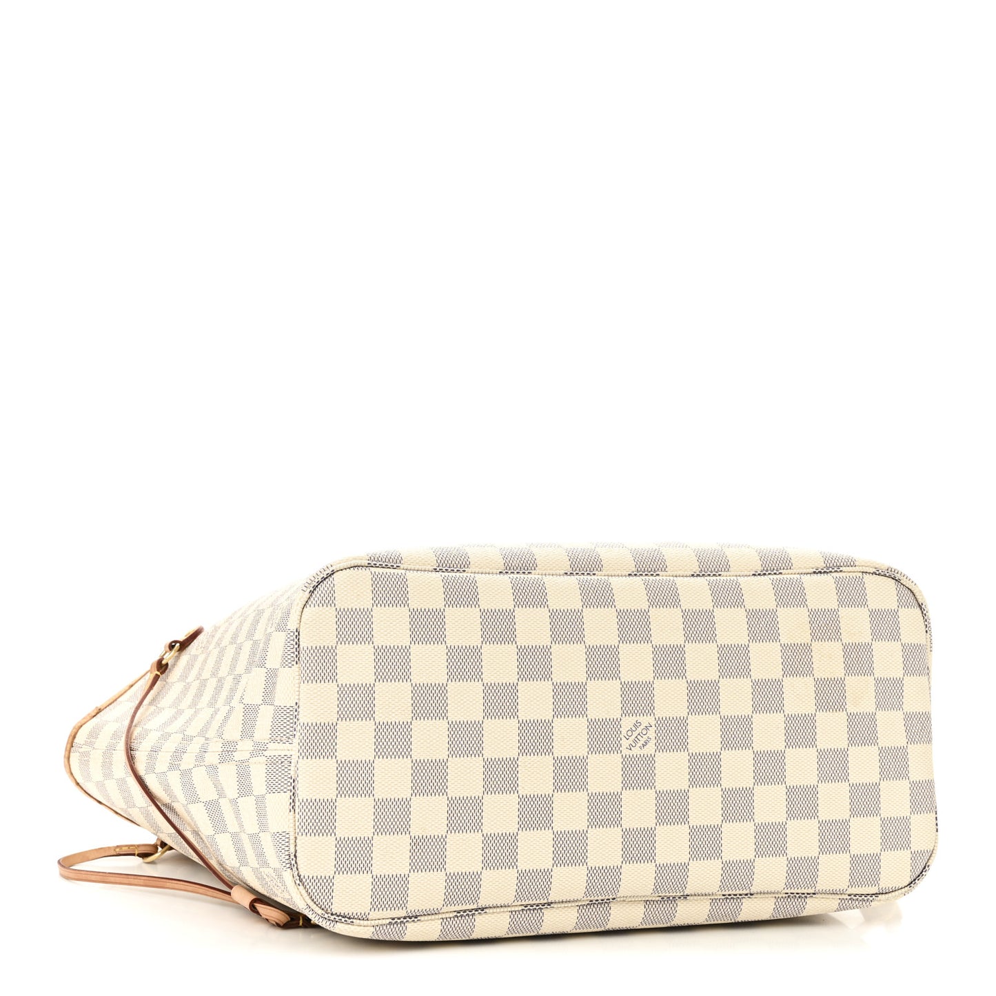 Damier Azur Neo Neverfull MM Rose Ballerine