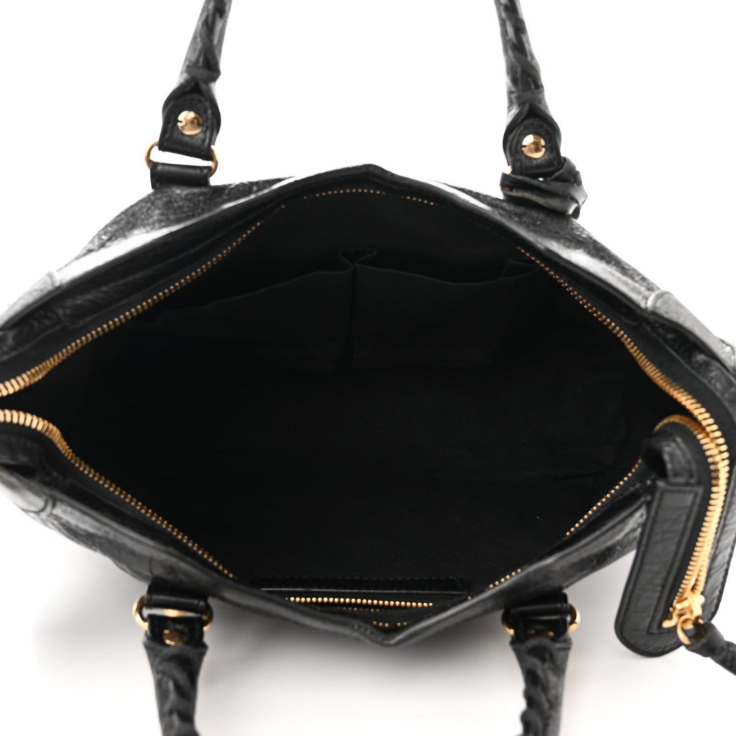 Agneau Classic Gold Hardware S City Black