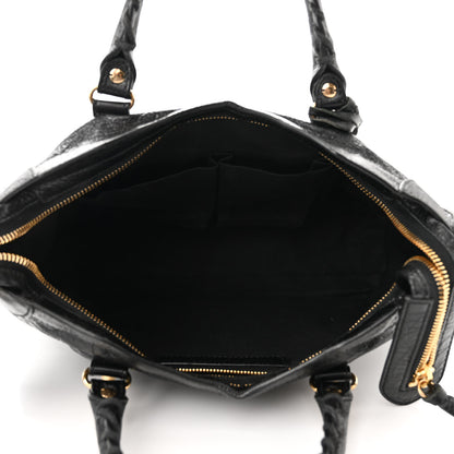 Balenciaga Agneau Classic Gold Hardware S City Black 5 of 10