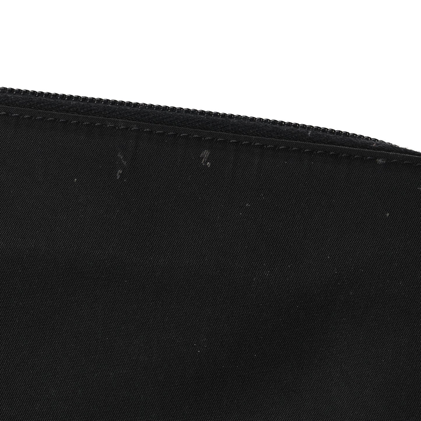 Tessuto Nylon Zip Around Wallet Black
