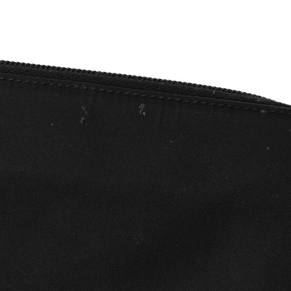 Prada Tessuto Nylon Zip Around Wallet Black 10 of 11