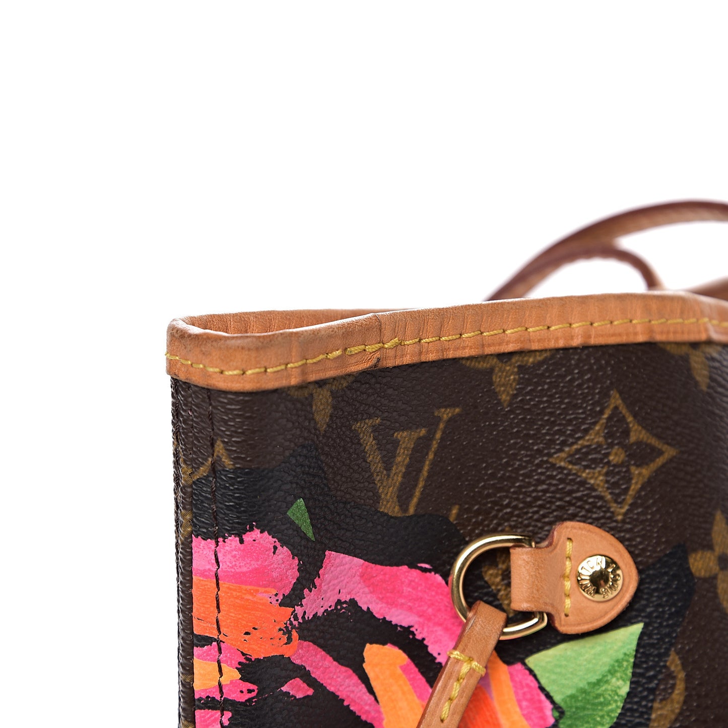 Monogram Roses Neverfull MM