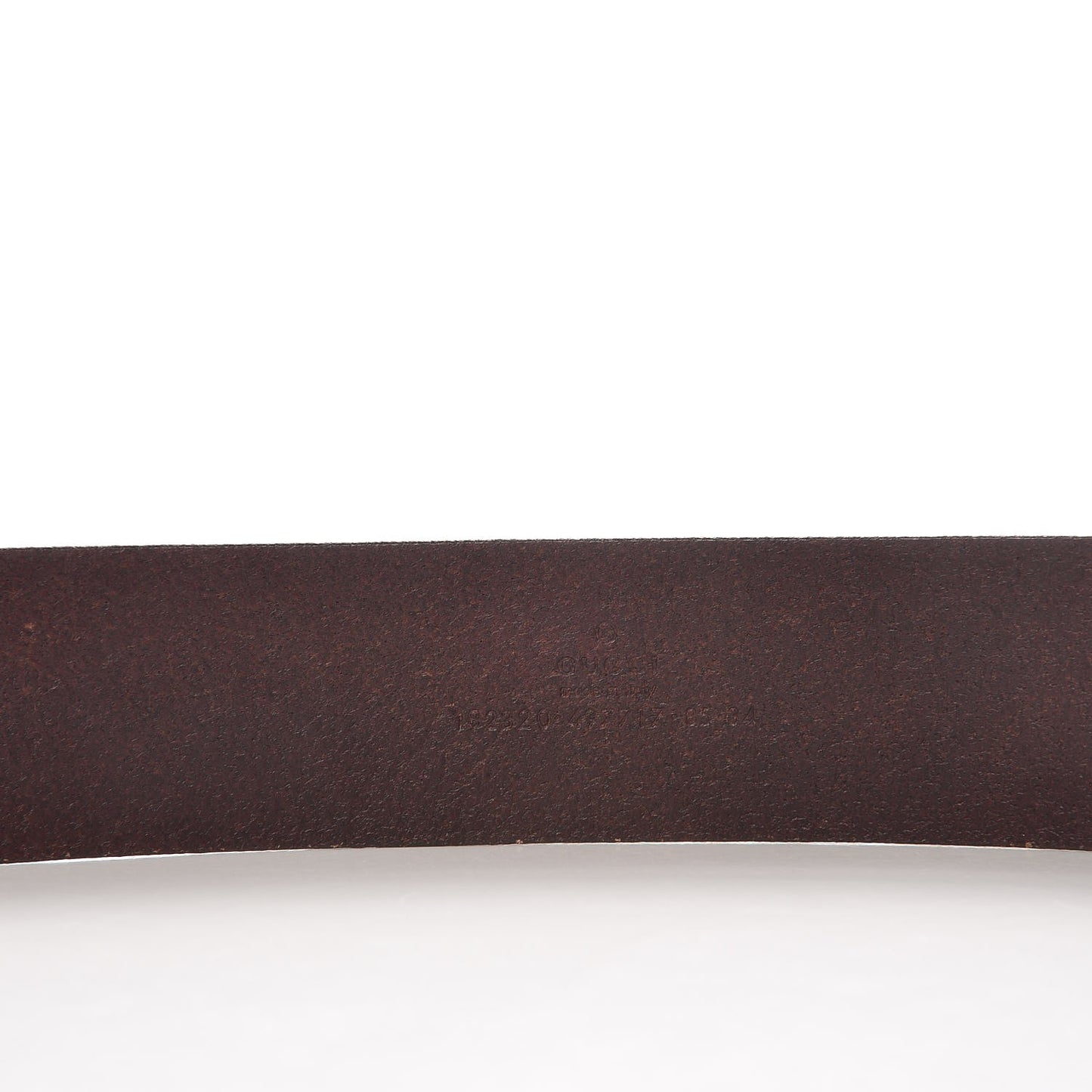 Guccissima Square G Belt 85 34 Brown