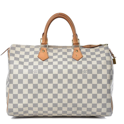 Louis Vuitton Damier Azur Speedy 35 1 of 18