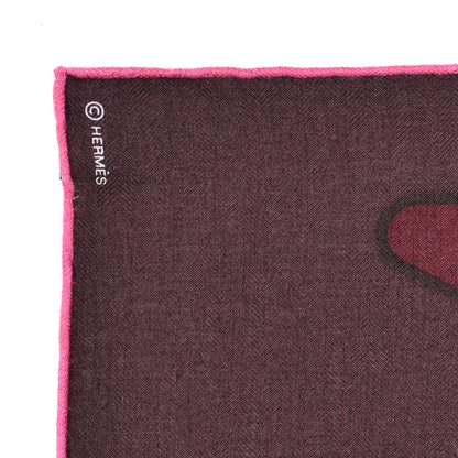 Hermes Cashmere Silk Shawl 140 4 of 5
