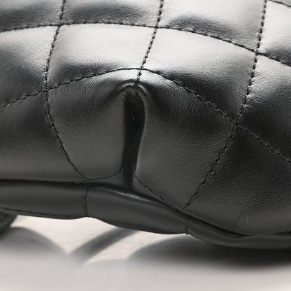 Chanel Lambskin Quilted Waist Belt Bag Black 9 of 10