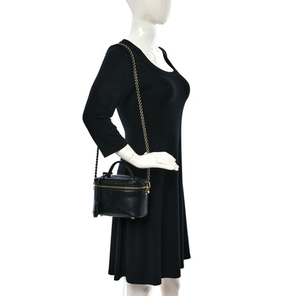 Louis Vuitton Monogram Ink Vanity PM Black 2 of 8