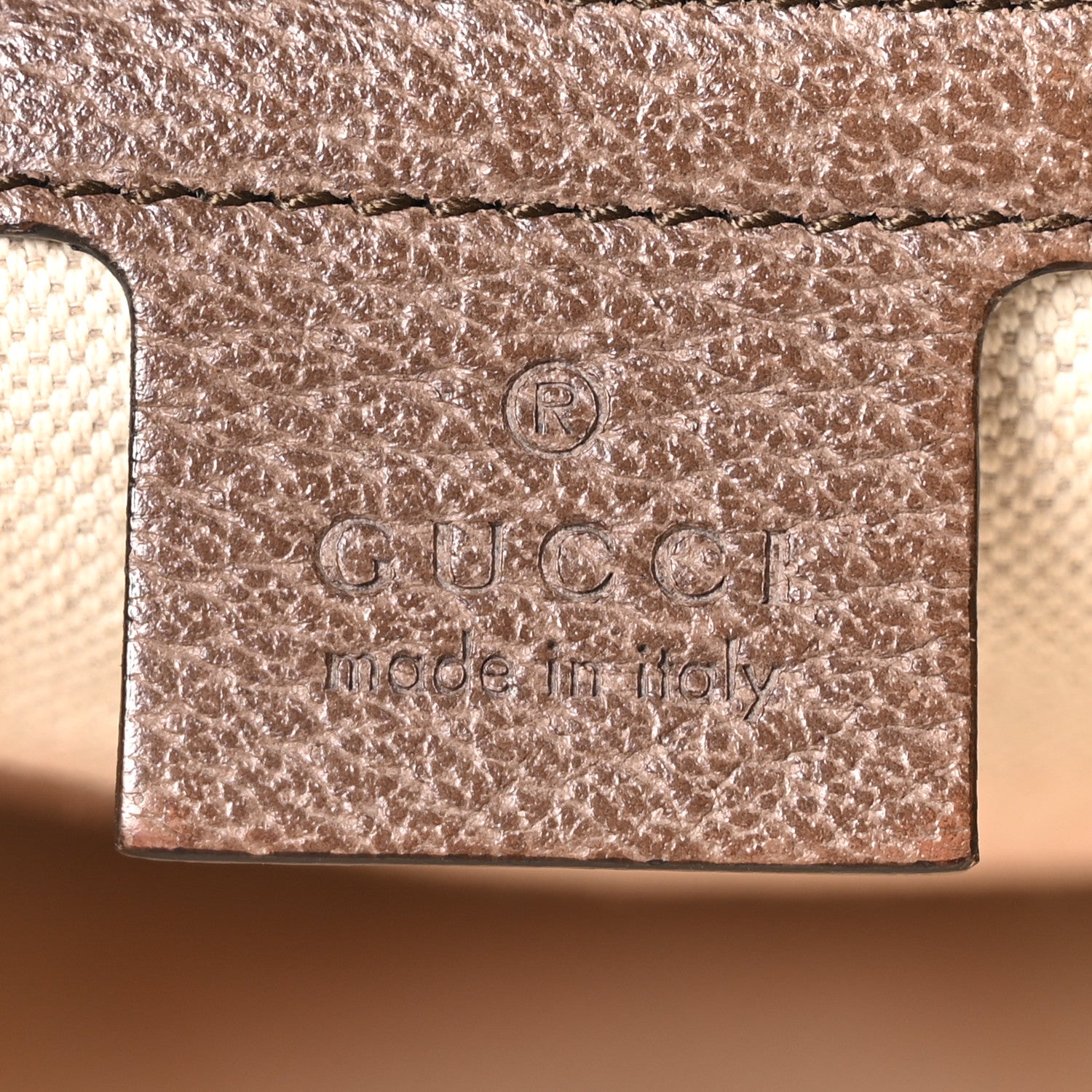 Gucci GG Supreme Monogram Web Ophidia Half Moon Hobo Brown 6 of 10