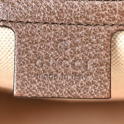 Gucci GG Supreme Monogram Web Ophidia Half Moon Hobo Brown 6 of 10