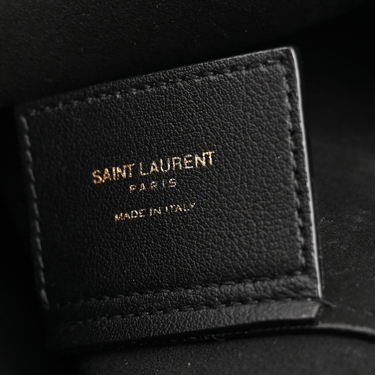 Saint Laurent Calfskin Large Shopping Tote Black 7 of 12