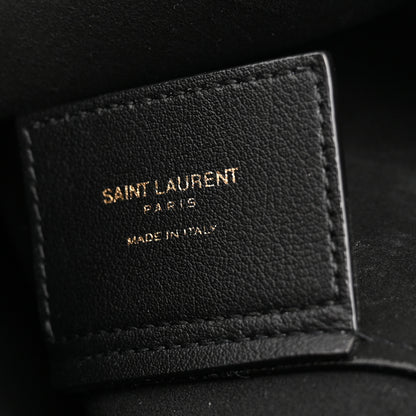 Saint Laurent Calfskin Large Shopping Tote Black 7 of 12