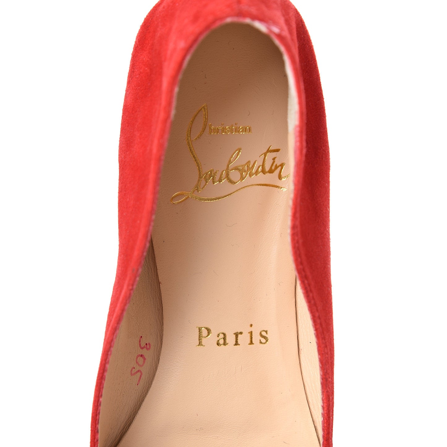 Veau Velours Anemosea Flats 35 Loubi