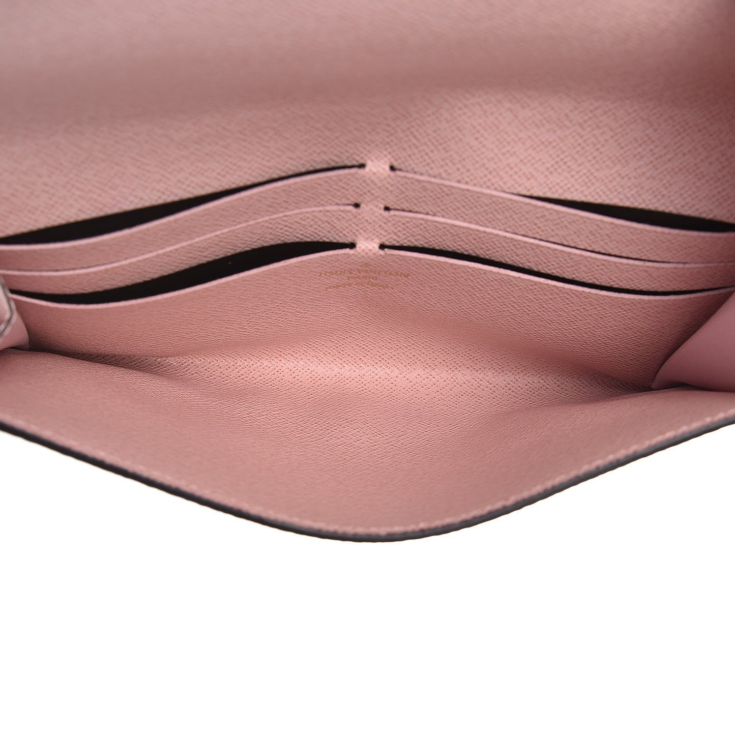 Monogram Jeanne Wallet Rose Ballerine