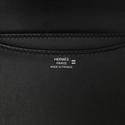Hermes Veau Monsieur Lizard Constance 18 Black Ombre 6 of 14