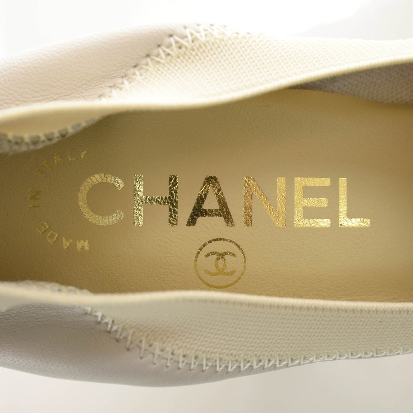 Cork Raffia Camellia Elastic Pumps Heels 38.5