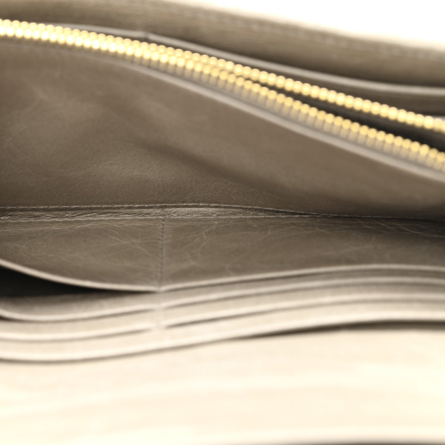 Miu Miu Nappa Lux Matelasse Flap Wallet Pomice 6 of 9
