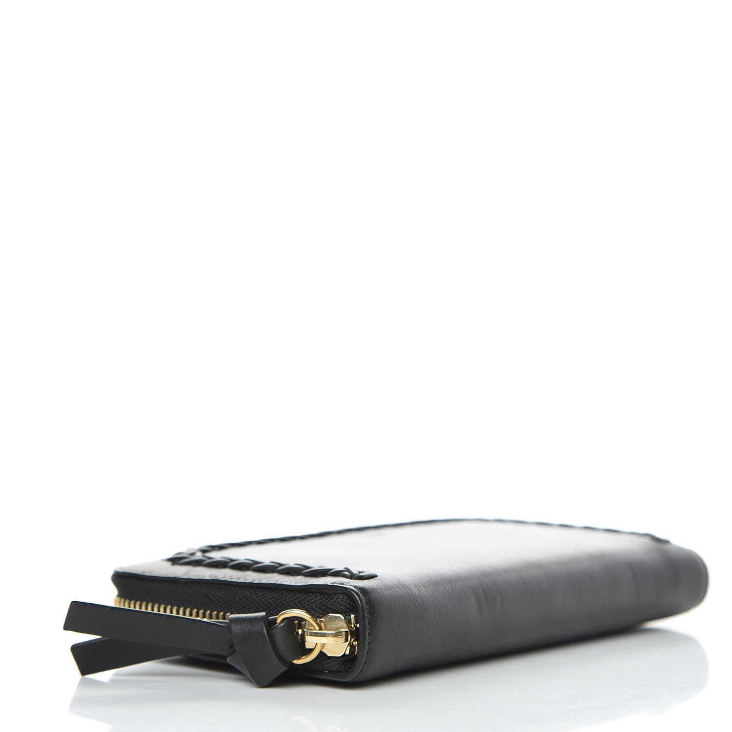 Chloe Calfskin Hudson Zip Around Wallet Black 3 of 9