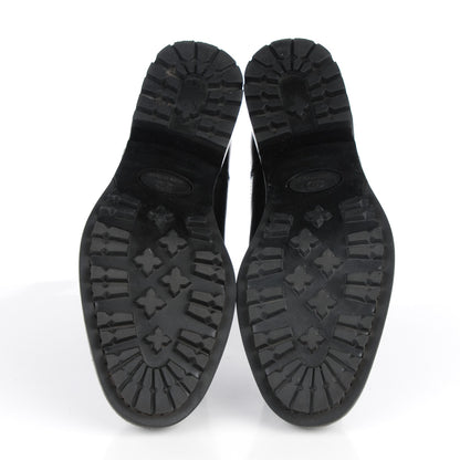 Chanel Calfskin Elastic Ankle Boots 37.5 Black 5 of 7