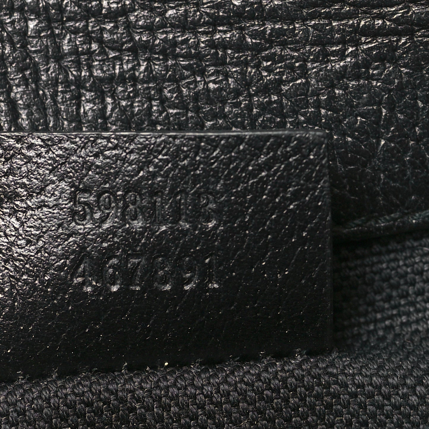 GG Supreme Monogram Psychedelic Slim Belt Bag Black