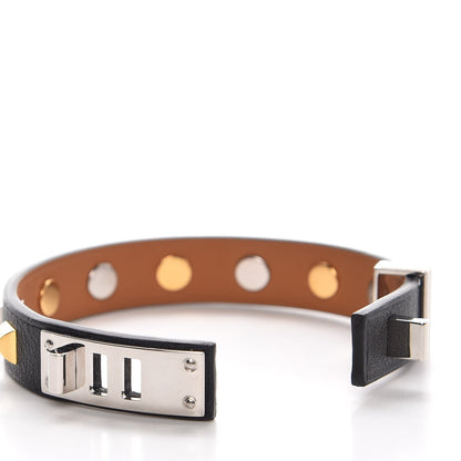 Hermes Swift Mini Dog Clous Carres Bracelet T1 Black 7 of 8