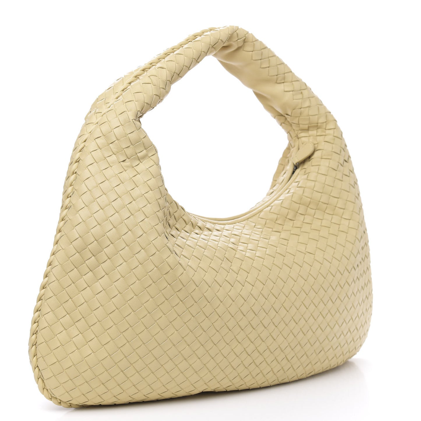 Nappa Intrecciato Medium Veneta Hobo Banane