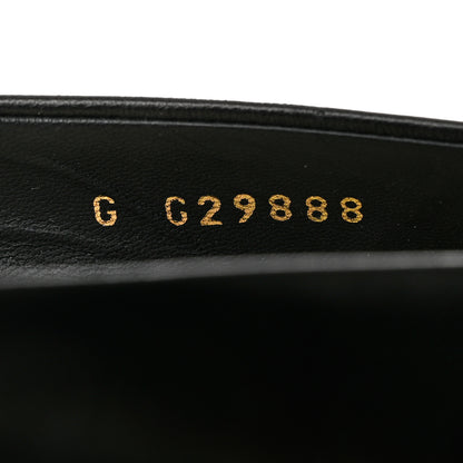 Chanel Lambskin CC Pumps 39.5 Black 6 of 11