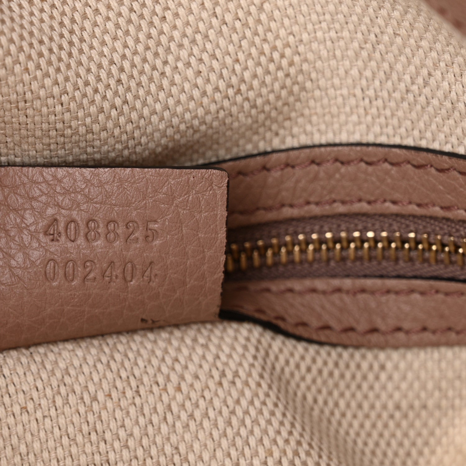 Gucci Pebbled Calfskin Large Soho Hobo Camelia 7 of 12