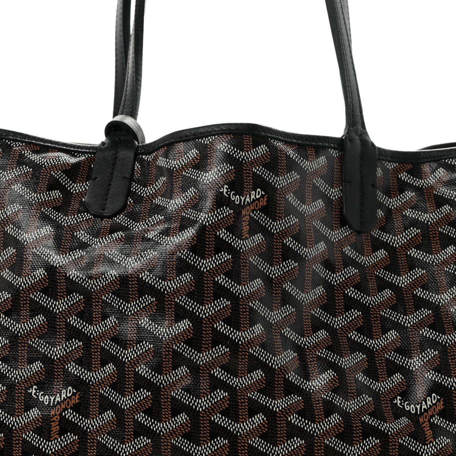 Goyard Goyardine Saint Louis PM Black 9 of 11