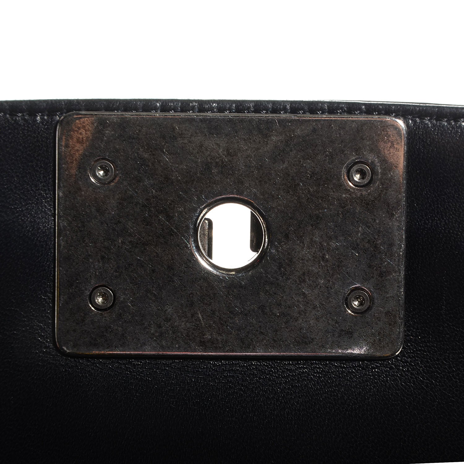 Chanel Lambskin Quilted Large Antik Boy Flap Black 8 of 8