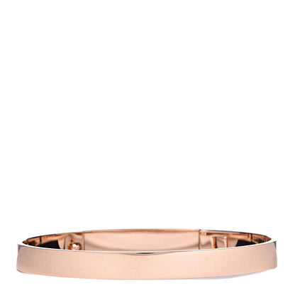 Hermes 18K Rose Gold PM Collier De Chien Bracelet SH 3 of 4