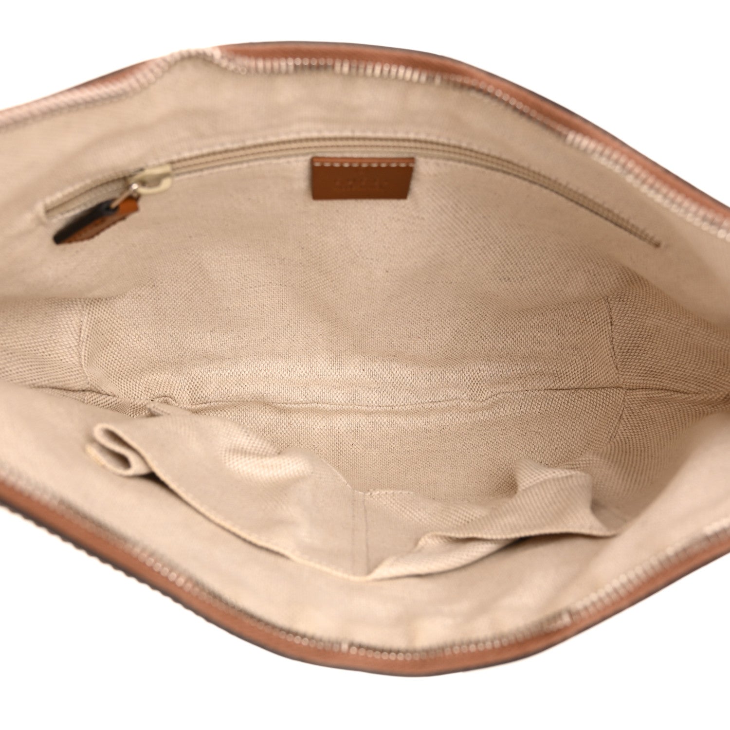 Gucci Monogram Medium Half Moon Hobo Brown 5 of 11