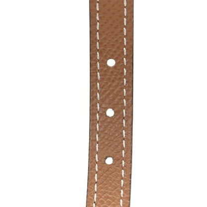 Hermes Swift Epsom 13mm Gamma Belt 80 32 Black Gold 4 of 4