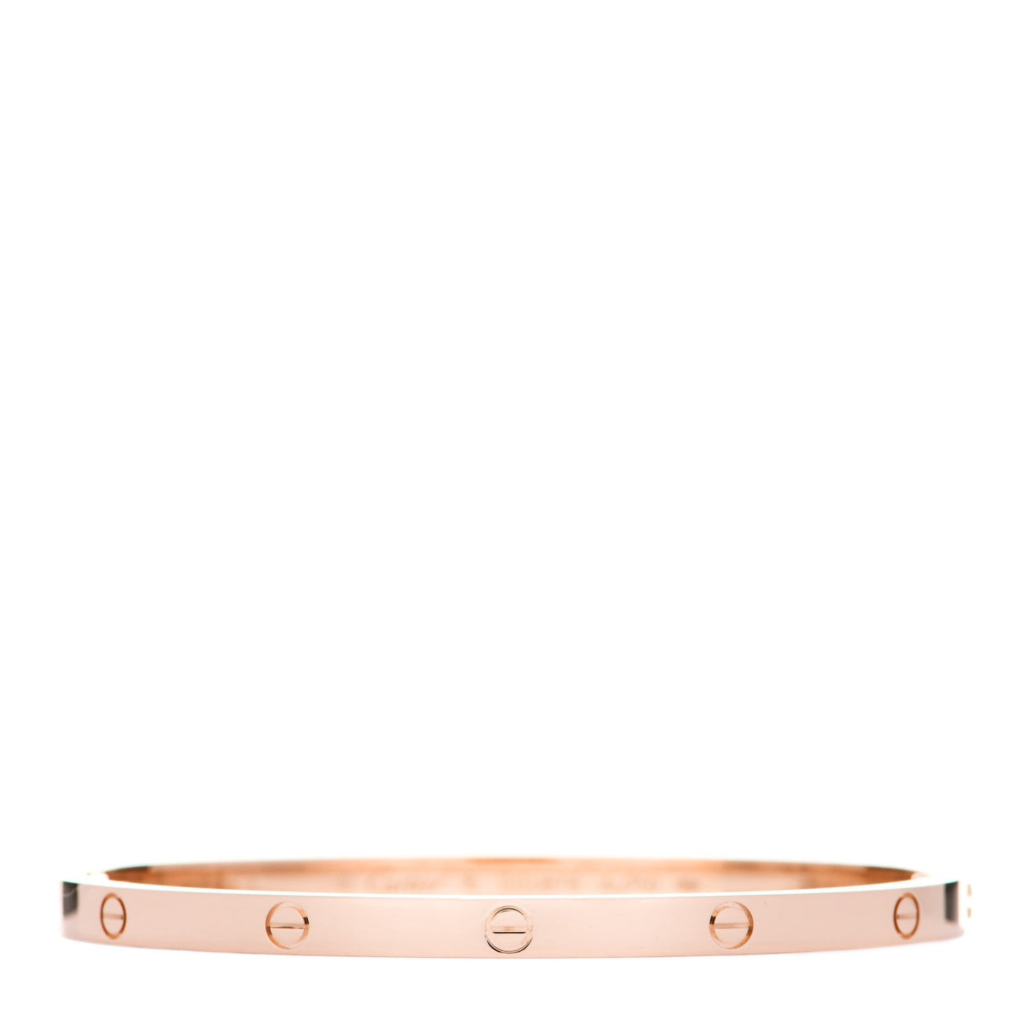 18K Pink Gold Small LOVE Bracelet 16