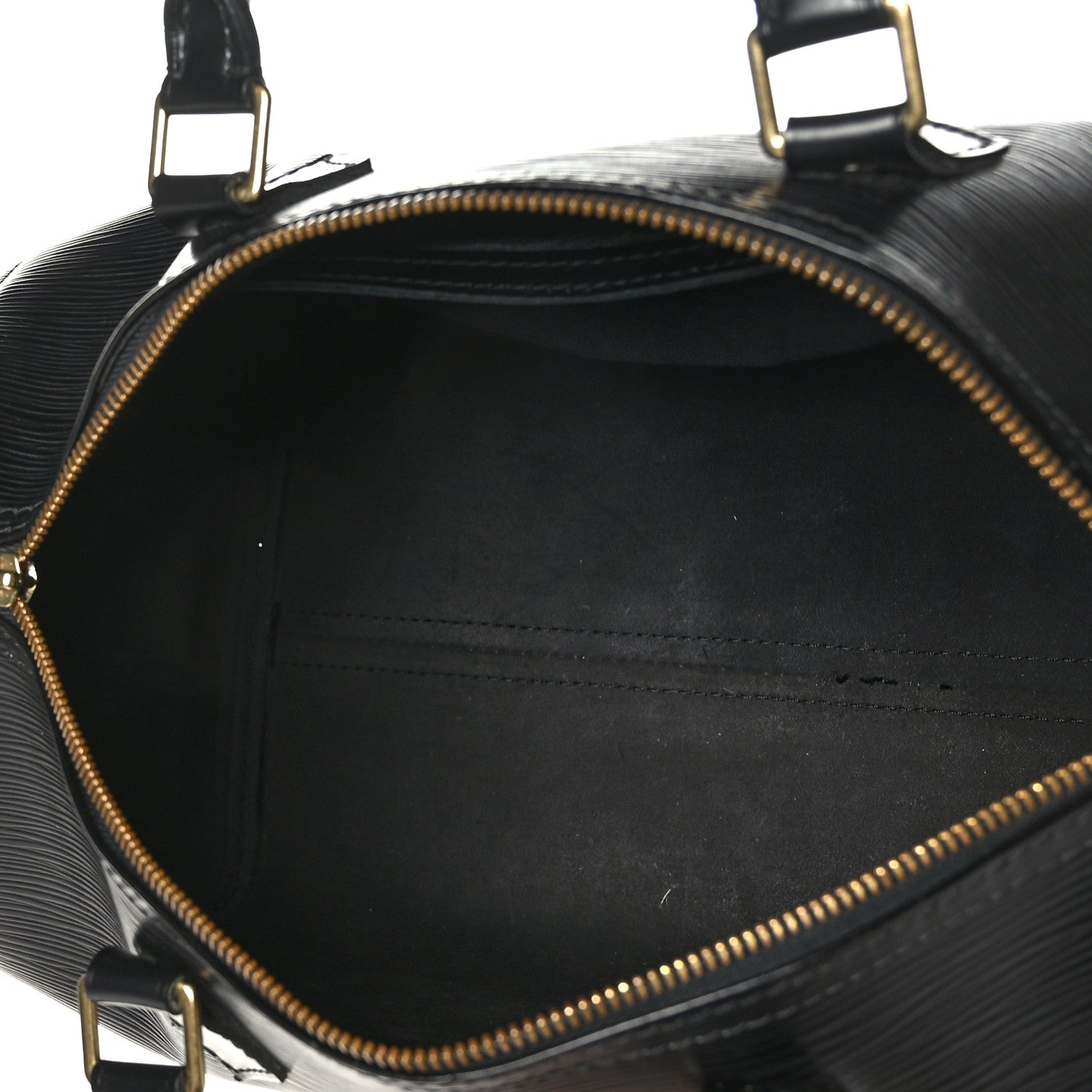 Louis Vuitton Epi Speedy 30 Black 5 of 9