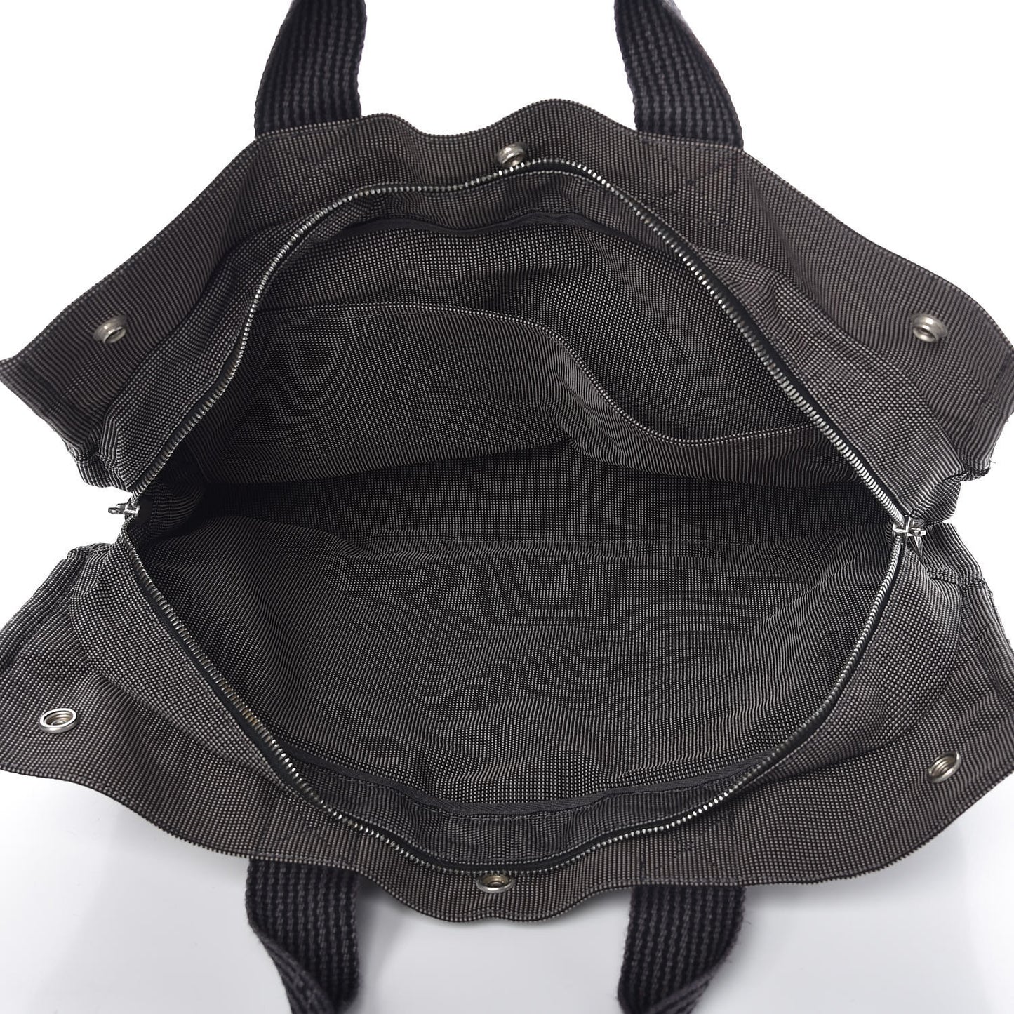 Canvas Herline MM Tote Grey