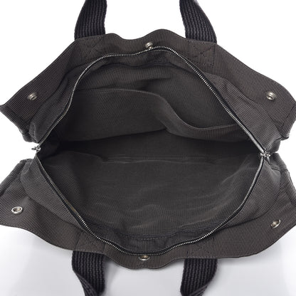 Hermes Canvas Herline MM Tote Grey 5 of 7